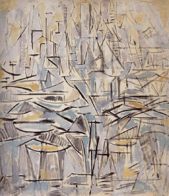 Composition NO.XVI, Piet Mondrian